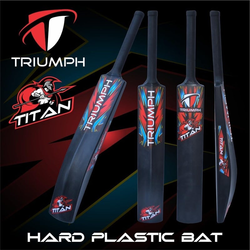 YOOGI Cricket Full Size Bat for All Age Groups - PVC/Plastic Bat for Tennis & Wind Balls - Image 3